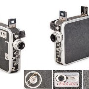 ADMIRA A8C - zřejmě jedna z prvních kamer vyroběných v MEOPTĚ. Čelní štítek značen MEOPTA Brno, typový štítek uvnitř ještě nese značení Suchánek Brno. 