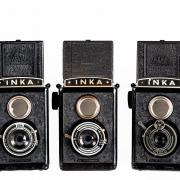 Vyráběné modely INKA se třemi variantami závěrky