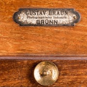 BRAUN - detail německého značení.