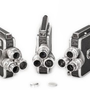 A8IIa - úprava se třemi objektivy. Porovnání různých revolverových nosičů.