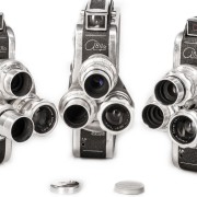 A8IIa - detailní pohled na různé revolverové nosiče.