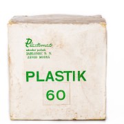 PLASTIK 60 převzatý do výroby od n.p. PLASTIKA Havlíčkův Brod. Výrobce PLASTIMAT, tehdy ještě Jablonec nad Nisou, později Liberec.