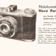 V ceníku roku 1937 nabízena jako NOVÁ PERFORETTA.